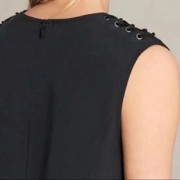 All Saints Black Kaili Laced Dress - Picture 5 of 15